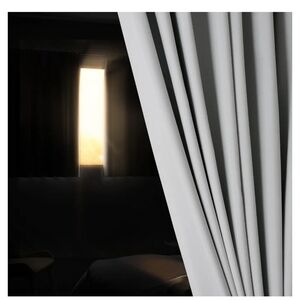 Thermal insulated 99% blackout curtains